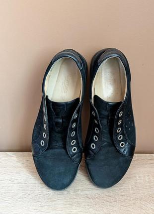 Кожаные кроссовки hartjes оригинал, женские ботинки4 фото