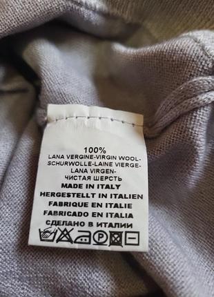 Унисекс шерстяной кардиган кофта свитер vintage gran sasso6 фото