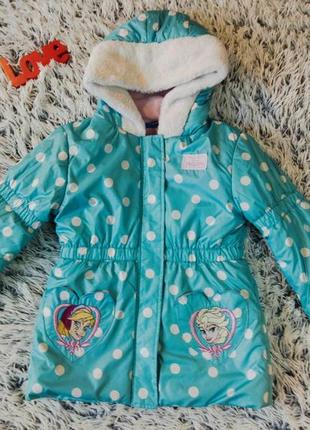 Детская куртка эльза,холодное сердце,крижане серце,disney,frozen,анна1 фото