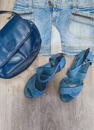 Летние, повседневные, легкие, кожаные босоножки бренда pikolinos (испания) 38 размер2 фото