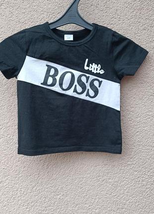 Детская футболка little boss