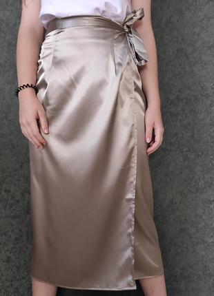 Невероятной красоты трендовая юбка на запах от missguided4 фото