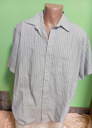 Рубашка мужская на короткий рукав1 фото