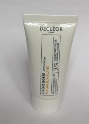 Антивіковий зволожуючий крем white magnolia rosy cream decleor, 15 мл