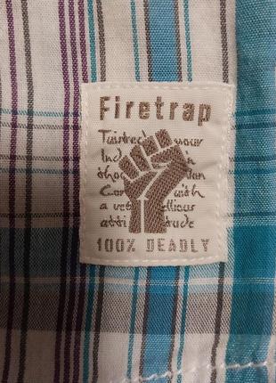 Качественная стильная брендовая рубашка firetrap4 фото