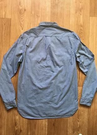 Рубашка мужская h&amp;m размер s3 фото