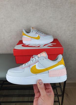 Женские кроссовки nike air force shadow люкс качество