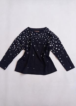 Young style. тонкий реглан із зірками 98-104 розмір.