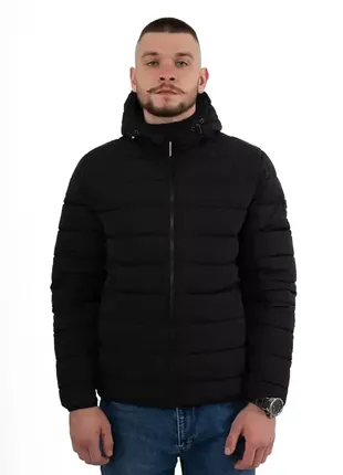 Куртка weekend offender la guardia padded jacket black1 фото
