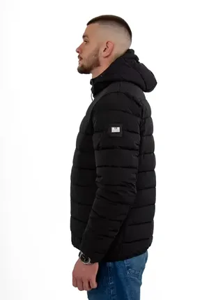 Куртка weekend offender la guardia padded jacket black4 фото