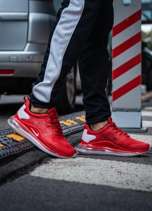 Кросівки nike air max 720 red кроссовки5 фото