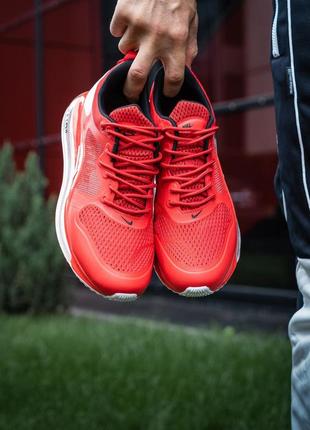 Кросівки nike air max 720 red кроссовки8 фото