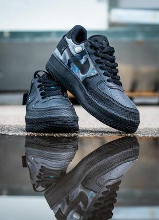 Кроссовки nike air force 1 type black кросівки1 фото