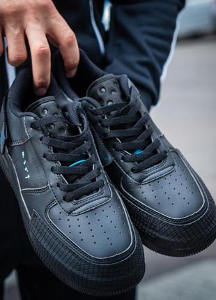 Кроссовки nike air force 1 type black кросівки