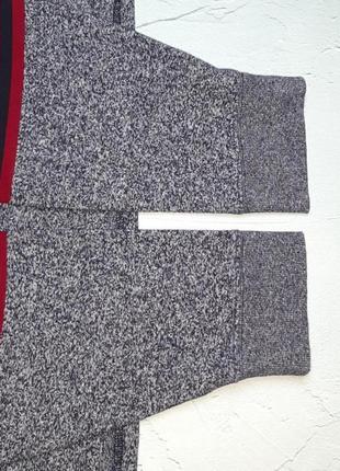 🎁1+1=3 фирменный стильный свитер поло в полоску maine new england, размер 50 - 526 фото