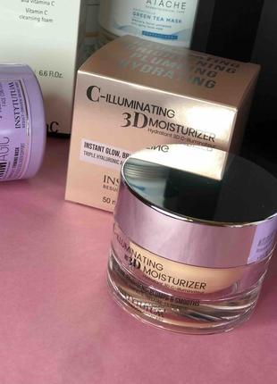 💧 увлажняющий крем улучшение сияния кожи😊 instytutum c-illuminating 3d moisturizer