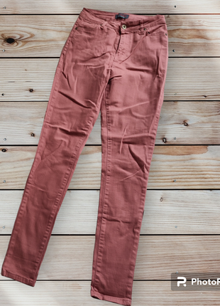 Heredomot джинсы розовые зауженные высокая талия2 фото