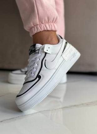 Женские кроссовки nike air force shadow люкс качество