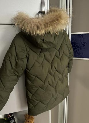Очень теплый зимний пуховик, зимняя курточка