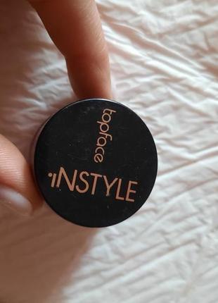 Черная гелевая подводка instyle top face