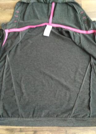 Спортивна кофта з капюшоном для дівчинки 9-10 років9 фото