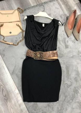 Черное мини платье хс с2 фото