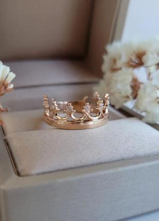 Золотое кольцо обручальное 585 проба корона6 фото