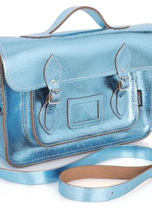 Шкіряна брендова сумка сэтчел (satchel bag) бренд zatchels