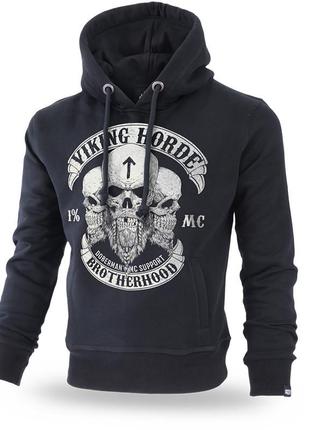 Худи dobermans aggressive viking horde bk213bk (m)