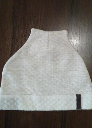 Шапка демисезонная трикотажная на 1 год