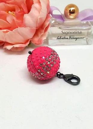 Велика шарм підвіска "рожевий куля" гематит pilgrim данія ювелірна біжутерія