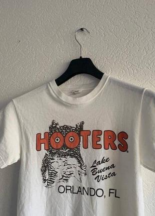 Hooters orlando usa merchandise y2k delta rare 90s t shirt nba mlb2 фото