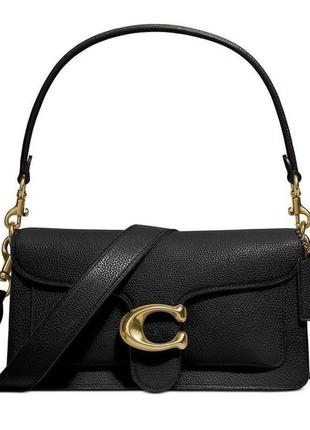 Оригінал! сумка coach tabby shoulder bag 26 black на подарунок подарок9 фото