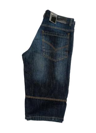 Dnm quality crafted denim, джинсовые бриджи, шорты w325 фото