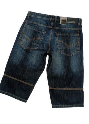 Dnm quality crafted denim, джинсовые бриджи, шорты w323 фото