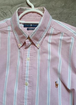 Шикарная рубашка в актуальную клетку polo ralph lauren !3 фото