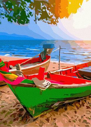 Картина по номерам на побережье таиланда 40*40 см artcraft 10515-ac