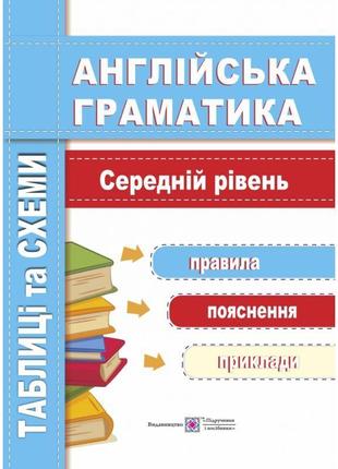 Англійська мова. таблиці та схеми. середній рівень1 фото