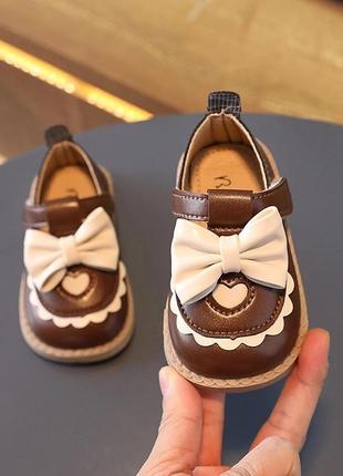 Стильные туфли для маленьких принцесс2 фото