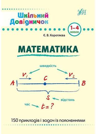 Довідник школяра. математика 1-4 клас