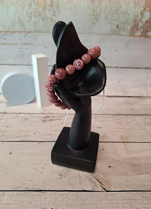 Браслет ручної роботи з натурального каміння