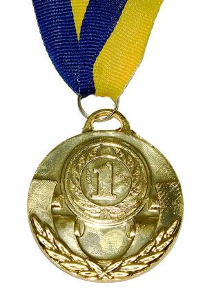 Медаль нагородна 43508 д5см 1 місце золото