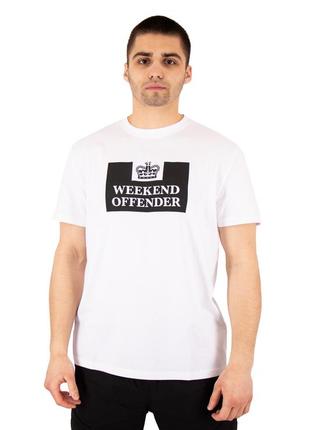 Футболка weekend offender prison t-shirt white