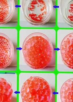 Гидрогель декоративный аналог orbeez орбиз (малиновый)