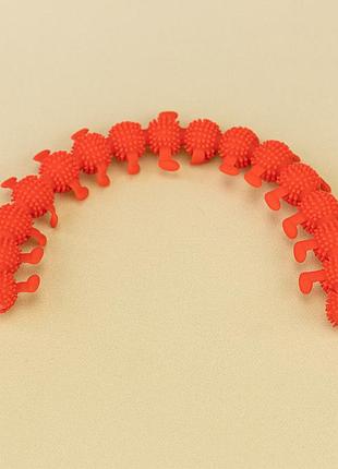 Антистресс игрушка сороконожка (красная)