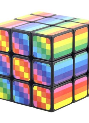 Кубик рубика 3х3х3 радужный