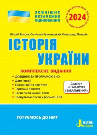 Зно 2024 комплексне видання літера історія україни