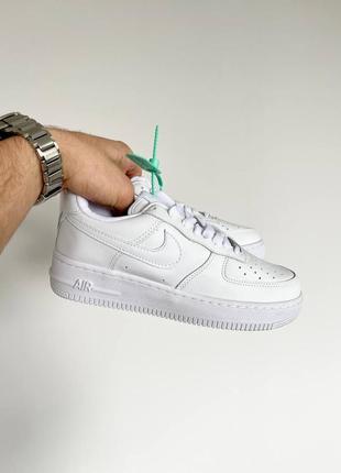 Кроссовки nike air force 1 low 'white’6 фото