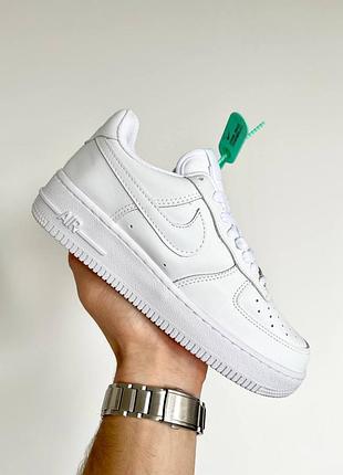 Кроссовки nike air force 1 low 'white’1 фото