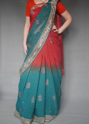 Шикарное индийское сари